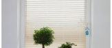 Żaluzja bambusowa zamontowana na ramie okiennej ( montaż bezinwazyjny ) 